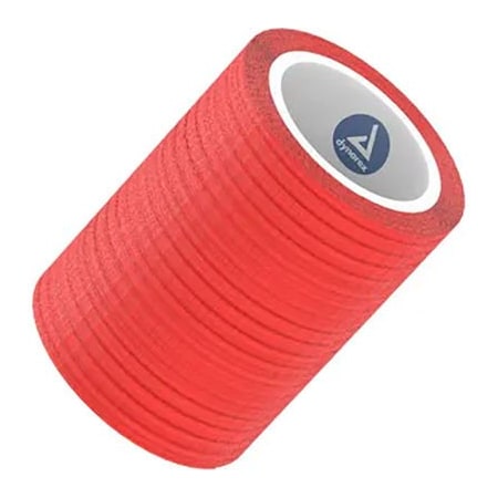 Dynarex Dynarex Sensi Wrap Self Adherent Bandage Rolls, 4inW x 5 yards, Red, 18 Pcs 3279